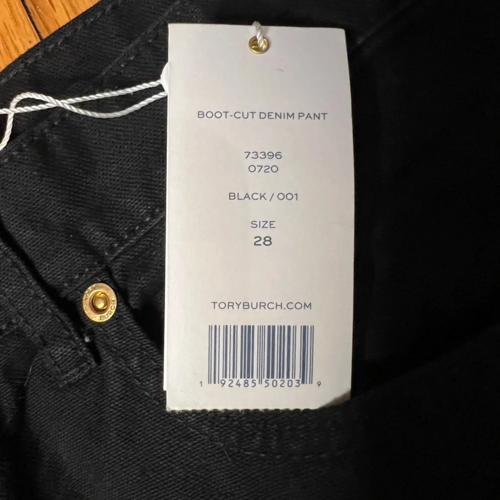 Tory Burch Black Boot-cut Jeans - Picture 2 of 3